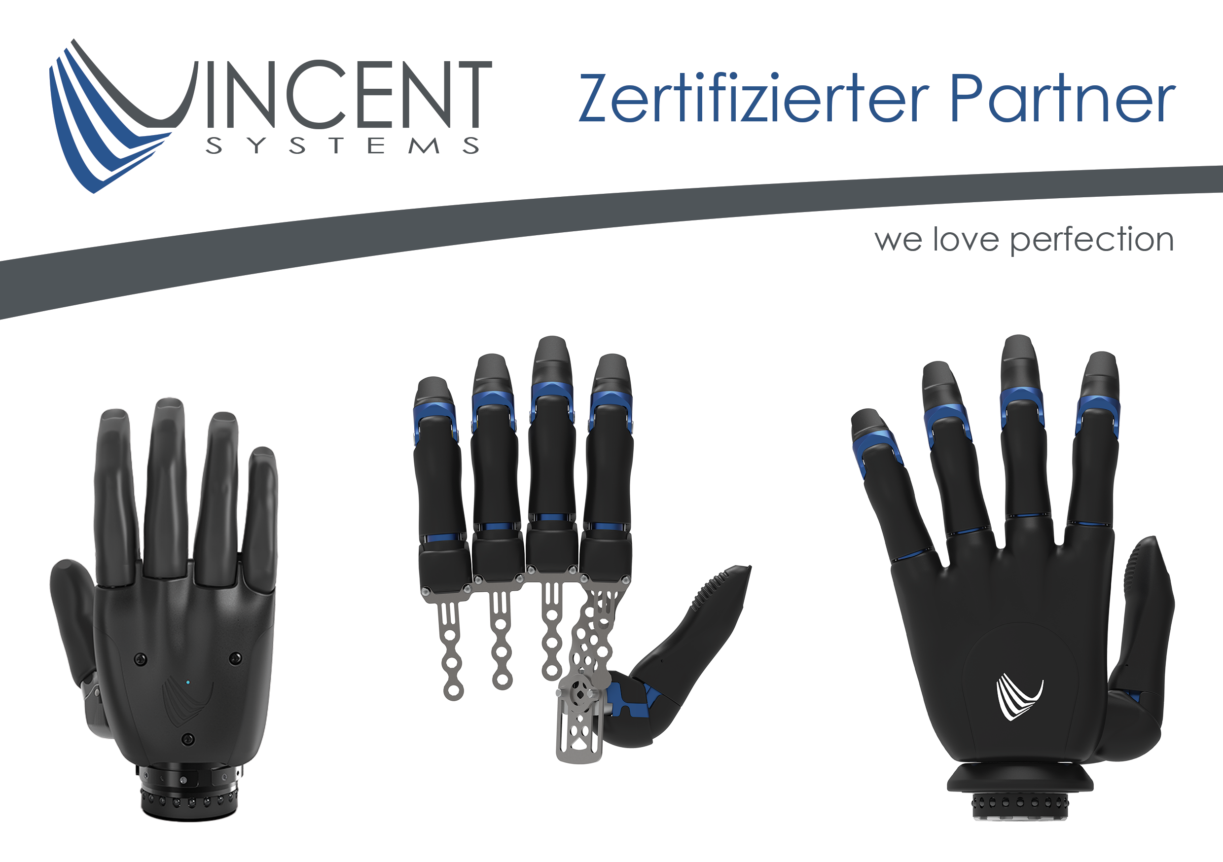 Bionische Armprothesen von Vincent Systems